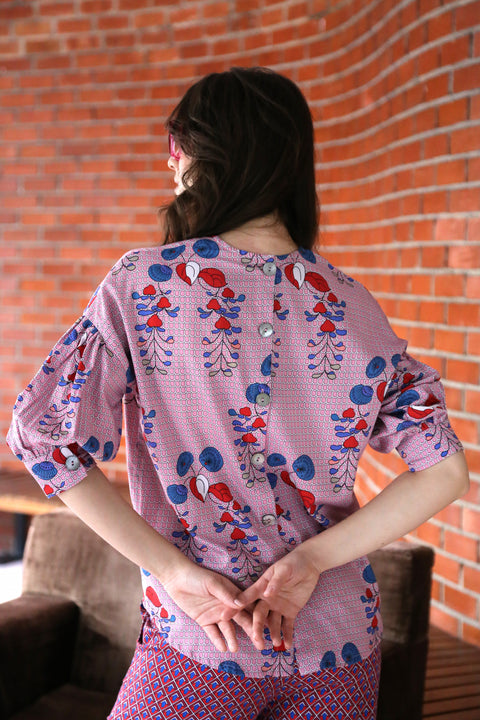 Trousers - Love Lattice IIi Strawberries