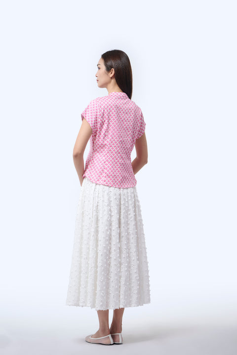 Chinese Top - Love Lace II Pink