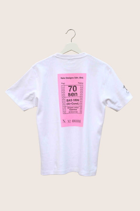 Bus Mini T-Shirt - White