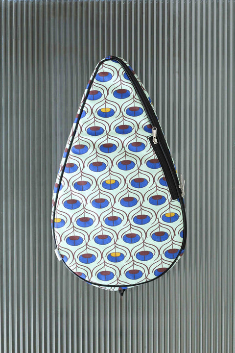 Padel Racket Bag - Peacock Pride Blue