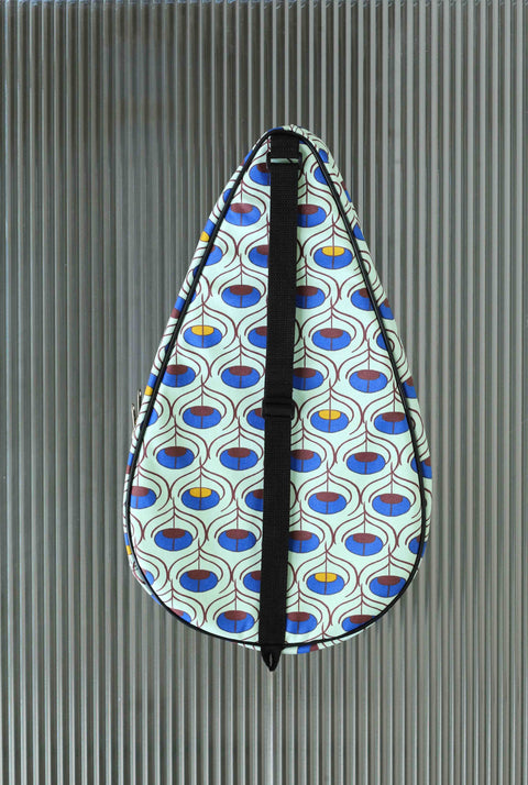 Padel Racket Bag - Peacock Pride Blue