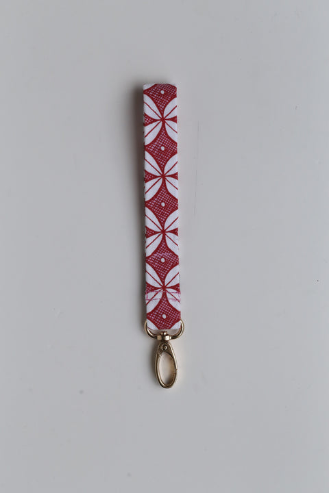 Keychain - Willow Lace Red