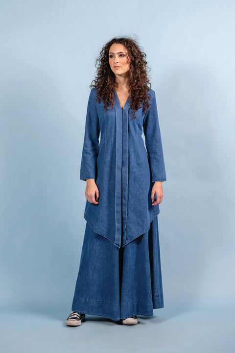 Who’s Wearing The Kebarung - Full Denim (Top only)