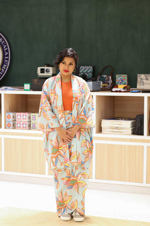 Kimono Kebaya - Oolong Dreams (Top only)