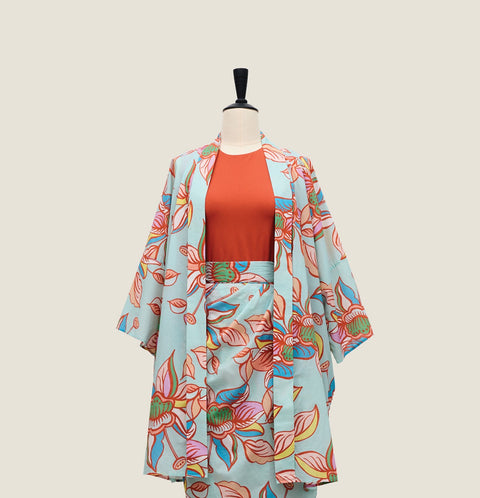Kimono Kebaya - Oolong Dreams (Top only)