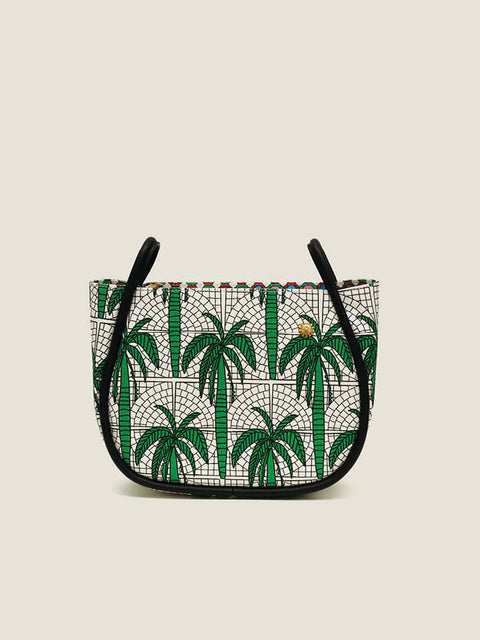 Kasturi Sling Gerald Bag - Palm Green