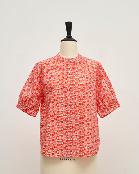 Daniela Top - Willow Wishes Dandelion Red