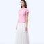 Chinese Top  - Love Lace II Pink