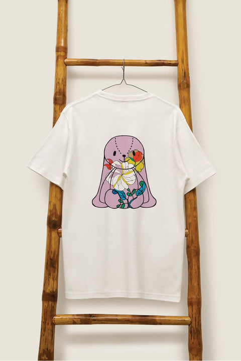 Hoppy Budhi T-Shirt - Breadfruit Lavender