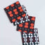Coaster - Pinafleur Brown & Pinafleur Orange (set of 4)