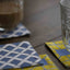 Coaster - Tapau Tiles Yellow & Willow Lettice (set of 4)
