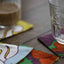 Coaster -Breadfruit  & Purple Rain (set of 4)