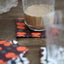 Coaster - Pinafleur Brown & Pinafleur Orange (set of 4)