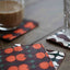 Coaster - Pinafleur Brown & Pinafleur Orange (set of 4)