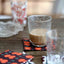 Coaster - Pinafleur Brown & Pinafleur Orange (set of 4)