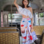 Reversible Sarong - Light Blue Soya