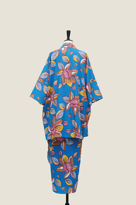 Kimono Kebaya - Oolong Blue (Top only)