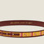 Kasturi Leather Belt - Switch Yellow