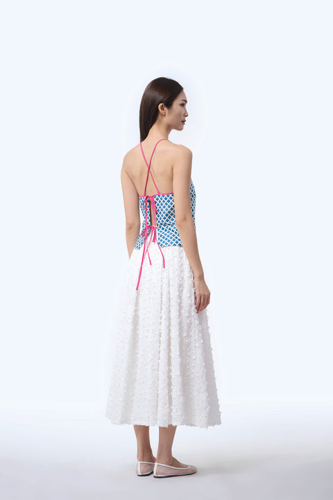 50’s Skirt - Snow Blossom